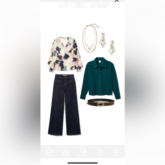 Cabi Mystic blouse- Sz. L.- Fall ‘22 collection - Picture 3 of 7